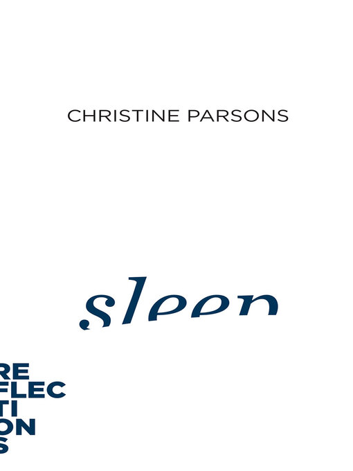 Title details for Sleep by Christine Parsons - Available